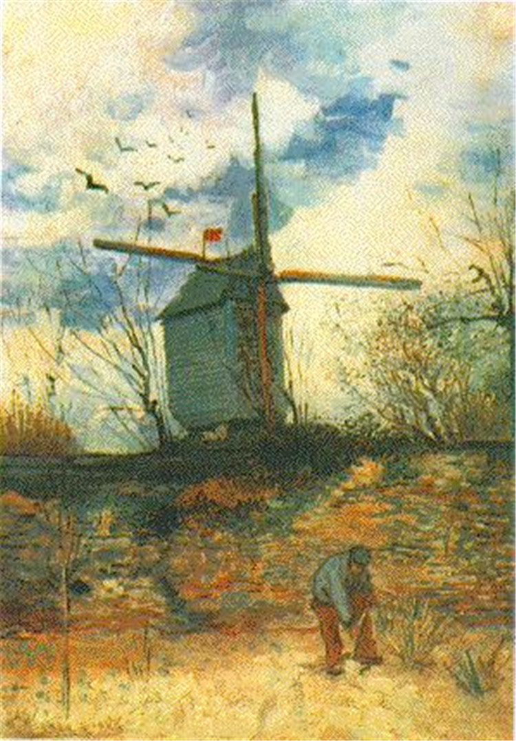 Le Moulin De La Galette 5 Van Gogh Oil Painting